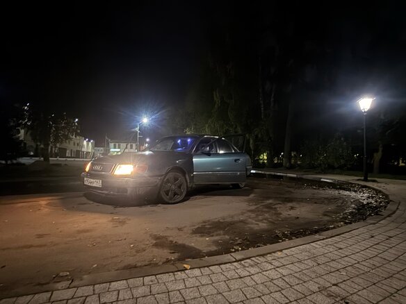 1993 Audi 100 IV (C4), зелёный - вид 2