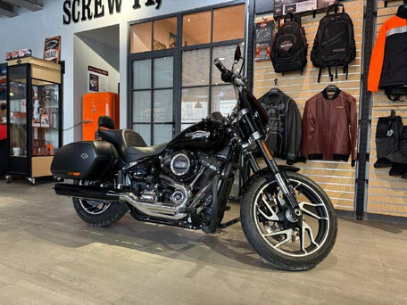 2019 Harley-Davidson Sport Glide, чёрный, 1790000 рублей, вид 2
