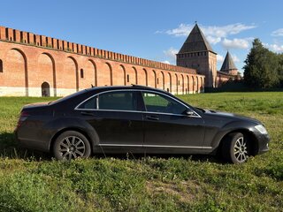2006 Mercedes-Benz S-Класс 320 Long V (W221), чёрный, 1400000 рублей, вид 3