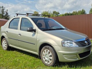 2011 Renault Logan I Рестайлинг, бежевый, 450000 рублей, вид 2