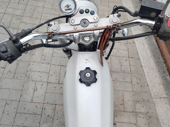 2003 Suzuki RV 200 VanVan, белый, 250000 рублей - вид 6