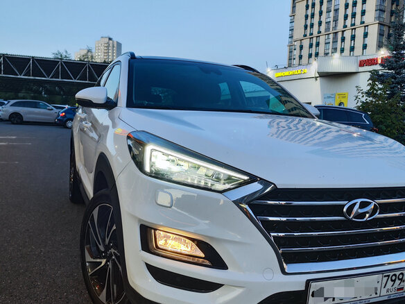 2019 Hyundai Tucson III Рестайлинг, белый - вид 6