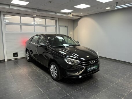 2024 Lada (ВАЗ) Vesta I Рестайлинг (NG), чёрный, 1415000 рублей, вид 3