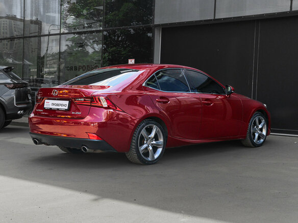 2014 Lexus IS 250 III, красный - вид 3