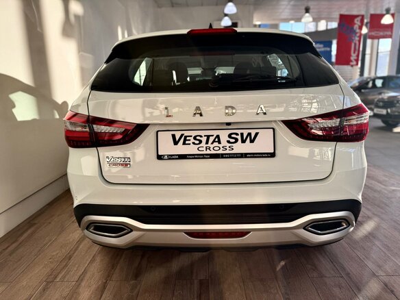 2026 Lada (ВАЗ) Vesta SW Cross I Рестайлинг (NG), белый - вид 5