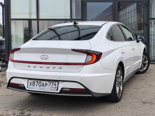 2021 Hyundai Sonata VIII (DN8), белый, 2060000 рублей, вид 2