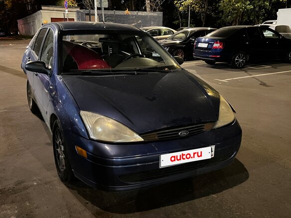 2002 Ford Focus I (North America), синий