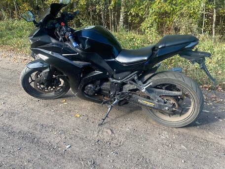 2025 Yamaha FZR250, чёрный, 90000 рублей, вид 2