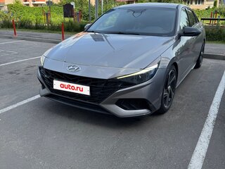 2021 Hyundai Elantra N Line VII (CN7), серый, 1760000 рублей, вид 1