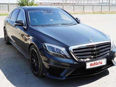 2013 Mercedes-Benz S-Класс 500 Long VI (W222, C217), синий, 3900000 рублей, вид 3