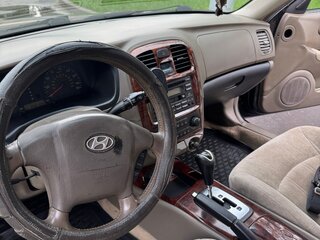 2003 Hyundai Sonata IV (EF) Рестайлинг, чёрный, 350000 рублей, вид 1