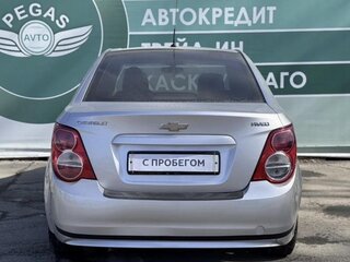 2012 Chevrolet Aveo II, серебристый, 540000 рублей, вид 4