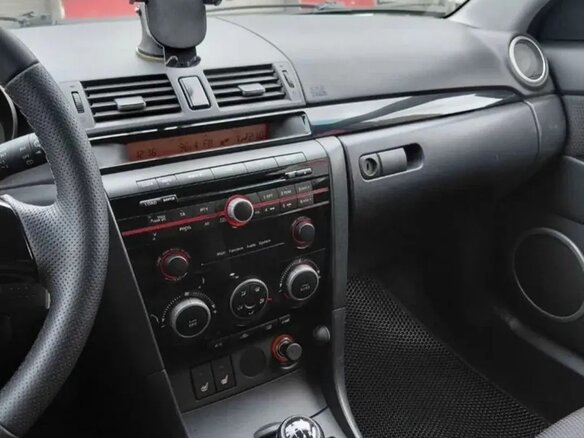2008 Mazda 3 I (BK) Рестайлинг, красный - вид 6