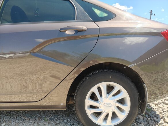 2016 Lada (ВАЗ) Vesta I, коричневый, 760000 рублей - вид 13
