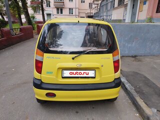 1999 Hyundai Atos, жёлтый, 150000 рублей, вид 3