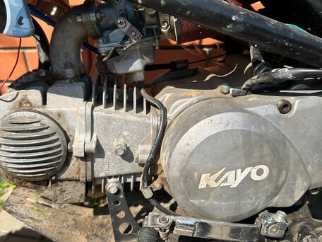 2020 Kayo Basic YX140EM, синий, 32000 рублей, вид 3