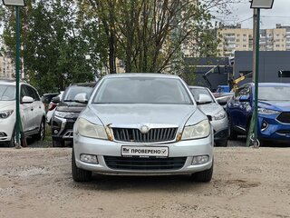 2010 Skoda Octavia II (A5) Рестайлинг, серебристый, 469000 рублей, вид 2