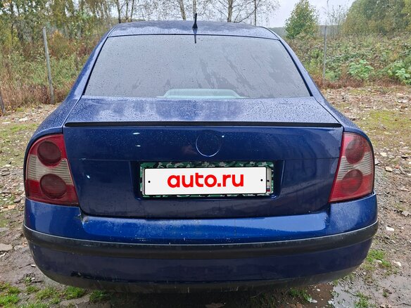 2001 Volkswagen Passat B5, синий, 200000 рублей - вид 4