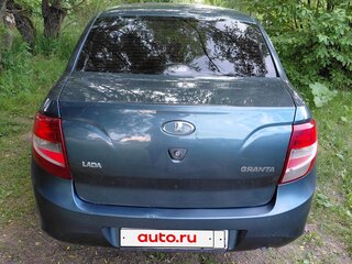 2014 Lada (ВАЗ) Granta I, синий, 310000 рублей, вид 2