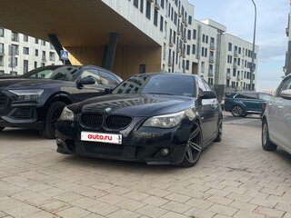 2004 BMW 5 серии 525i V (E60/E61), чёрный, 1450000 рублей, вид 3