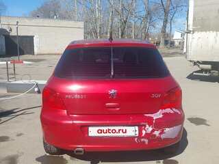 2006 Peugeot 307 I Рестайлинг, красный, 280000 рублей, вид 4