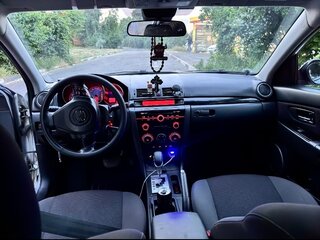 2008 Mazda 3 I (BK) Рестайлинг, серебристый, 550000 рублей, вид 3