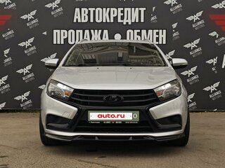 2018 Lada (ВАЗ) Vesta SW I, серебристый, 975000 рублей, вид 2