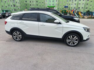 2022 Lada (ВАЗ) Vesta SW Cross I, белый, 1310000 рублей, вид 2