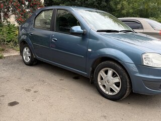 2010 Renault Logan I Рестайлинг, синий, 475000 рублей, вид 3