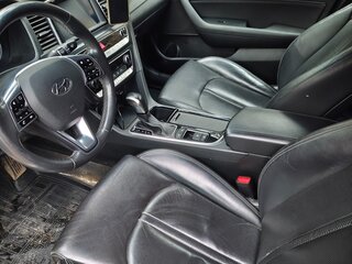 2017 Hyundai Sonata VII (LF) Рестайлинг, белый, 1520000 рублей, вид 4