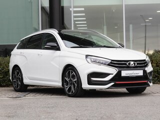 2024 Lada (ВАЗ) Vesta SW Sportline I Рестайлинг (NG), белый, 1670000 рублей, вид 5