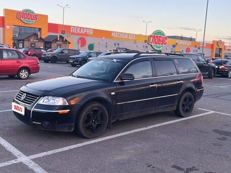 2002 Volkswagen Passat B5 Рестайлинг, чёрный, 570000 рублей, вид 1