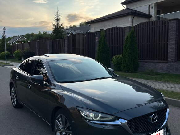 2019 Mazda 6 III (GJ) Рестайлинг 2, серый - вид 2