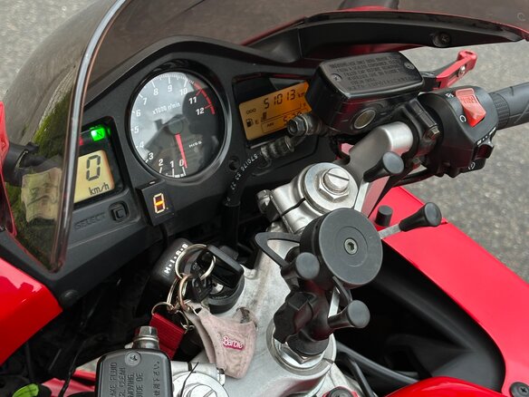 2002 Honda VFR 800, красный, 455000 рублей - вид 8