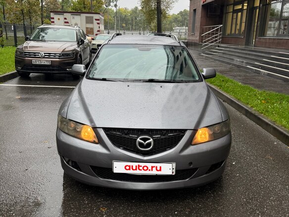 2005 Mazda 6 I (GG), серый - вид 1