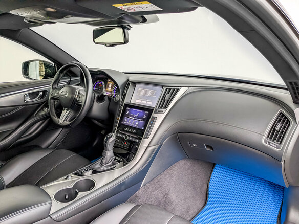 2021 Infiniti Q60 II, синий - вид 10