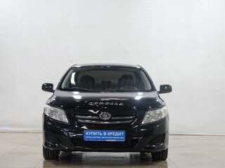 2007 Toyota Corolla AMT X (E140, E150), чёрный, 729000 рублей, вид 2