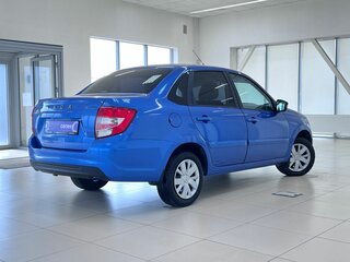 2021 Lada (ВАЗ) Granta I Рестайлинг, синий, 795000 рублей, вид 5