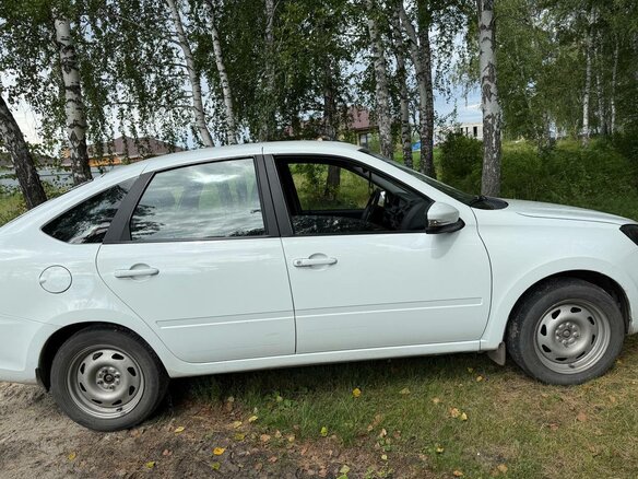 2022 Lada (ВАЗ) Granta Euro-2 I Рестайлинг, белый, 688878 рублей - вид 5