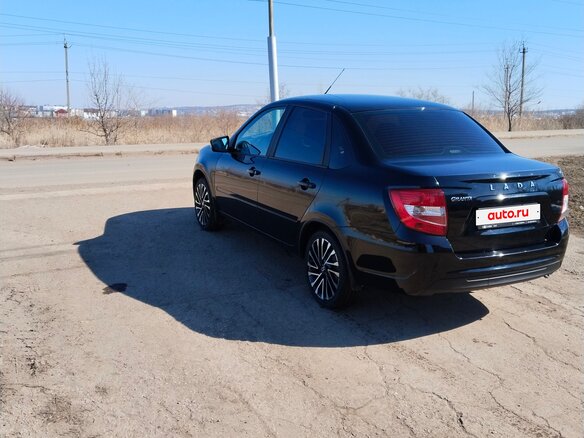 2025 Lada (ВАЗ) Granta I Рестайлинг, чёрный, 1070000 рублей - вид 4