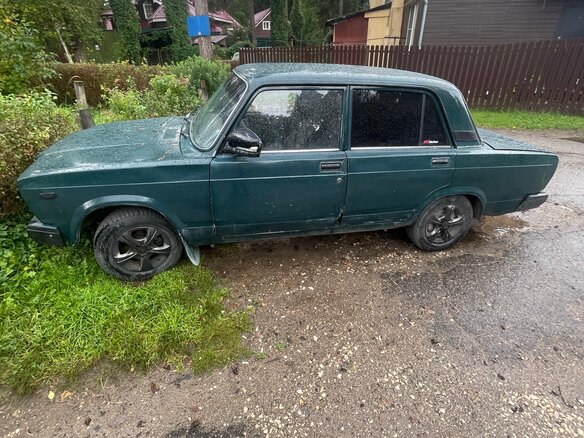 2006 Lada (ВАЗ) 2107, зелёный, 80000 рублей - вид 4