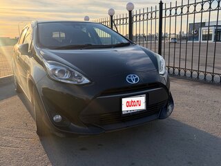 2018 Toyota Aqua I Рестайлинг 2, чёрный, 1150000 рублей, вид 3