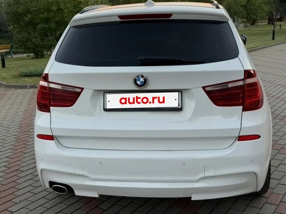 2012 BMW X3 20d xDrive II (F25), белый - вид 1