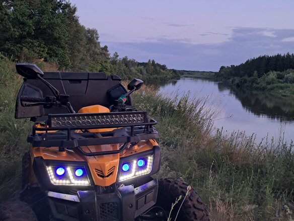2023 Motoland ATV 200 MAX, жёлтый, 167000 рублей - вид 2