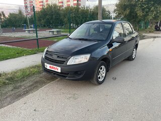 2013 Lada (ВАЗ) Granta I, чёрный, 260000 рублей, вид 1