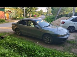2001 Mitsubishi Galant VIII Рестайлинг, серый, 185000 рублей, вид 3