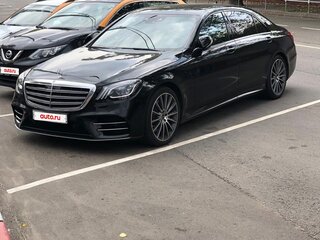 2017 Mercedes-Benz S-Класс 400 d Long VI (W222, C217) Рестайлинг, чёрный, 5450000 рублей, вид 1