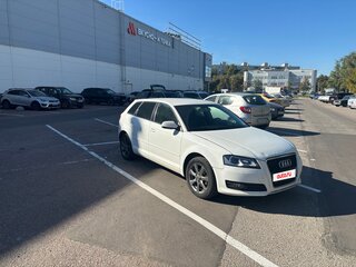 2012 Audi A3 II (8P) Рестайлинг 2, белый, 750000 рублей, вид 3