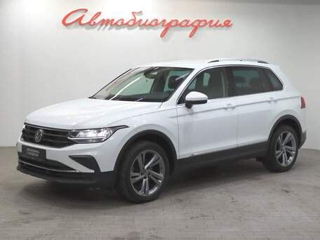 2021 Volkswagen Tiguan II Рестайлинг, белый, 2690000 рублей, вид 1