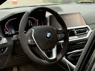2020 BMW 3 серии 320d xDrive VII (G2x), чёрный, 3400000 рублей, вид 3